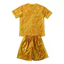 Günstige Tottenham Hotspur Torwart Kindertrikot 2024/25 Kurzarm Gelbe