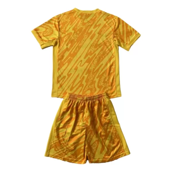 Günstige Tottenham Hotspur Torwart Kindertrikot 2024/25 Kurzarm Gelbe