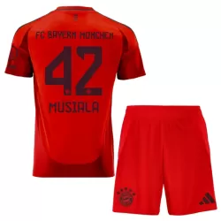 Günstige FC Bayern München Jamal Musiala 42 Kindertrikot Heim 2024/25 Kurzarm Günstige FC Bayern München Jamal Musiala 42 Kindertrikot Heim 2024/25 Kurzarm