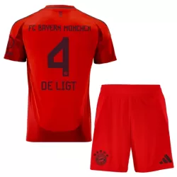 Günstige FC Bayern München Matthijs de Ligt 4 Kindertrikot Heim 2024/25 Kurzarm Günstige FC Bayern München Matthijs de Ligt 4 Kindertrikot Heim 2024/25 Kurzarm