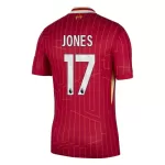 Günstige Liverpool Curtis Jones 17 Herrentrikot Heim 2024/25 Kurzarm
