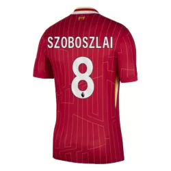Günstige Liverpool Dominik Szoboszlai 8 Herrentrikot Heim 2024/25 Kurzarm