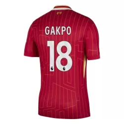 Günstige Liverpool Gakpo 18 Herrentrikot Heim 2024/25 Kurzarm Günstige Liverpool Gakpo 18 Herrentrikot Heim 2024/25 Kurzarm