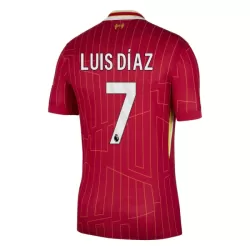 Günstige Liverpool Luis Diaz 7 Herrentrikot Heim 2024/25 Kurzarm Günstige Liverpool Luis Diaz 7 Herrentrikot Heim 2024/25 Kurzarm