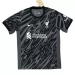 Günstige Liverpool Torwart Herrentrikot 2024/25 Kurzarm Schwarze