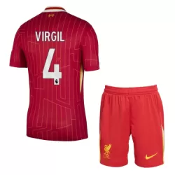Günstige Liverpool Virgil 4 Kindertrikot Heim 2024/25 Kurzarm Günstige Liverpool Virgil 4 Kindertrikot Heim 2024/25 Kurzarm
