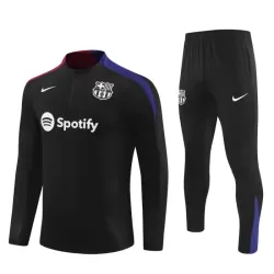 Barcelona Trainingspullover 2024/25 Viertelreißverschluss Schwarze Barcelona Trainingspullover 2024/25 Viertelreißverschluss Schwarze