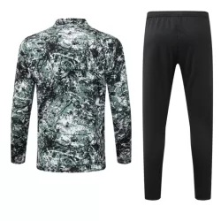 Manchester United Trainingspullover Kinder 2024/25 Viertelreißverschluss Grüne