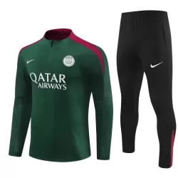Paris Saint-Germain Trainingspullover 2024/25 Viertelreißverschluss Grüne Paris Saint-Germain Trainingspullover 2024/25 Viertelreißverschluss Grüne