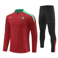 Portugal Trainingspullover 2024/25 Viertelreißverschluss Rote