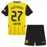 Günstige Borussia Dortmund Adeyemi 27 Kindertrikot Heim 2024/25 Kurzarm