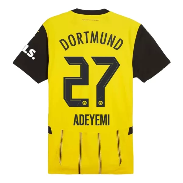 Günstige Borussia Dortmund Adeyemi 27 Kindertrikot Heim 2024/25 Kurzarm