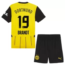 Günstige Borussia Dortmund Brandt 19 Kindertrikot Heim 2024/25 Kurzarm Günstige Borussia Dortmund Brandt 19 Kindertrikot Heim 2024/25 Kurzarm