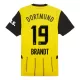 Günstige Borussia Dortmund Brandt 19 Kindertrikot Heim 2024/25 Kurzarm