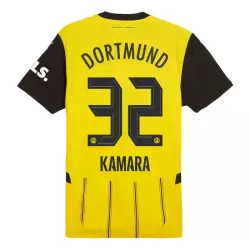 Günstige Borussia Dortmund Kamara 32 Herrentrikot Heim 2024/25 Kurzarm Günstige Borussia Dortmund Kamara 32 Herrentrikot Heim 2024/25 Kurzarm