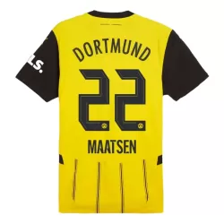 Günstige Borussia Dortmund Maatsen 22 Herrentrikot Heim 2024/25 Kurzarm Günstige Borussia Dortmund Maatsen 22 Herrentrikot Heim 2024/25 Kurzarm