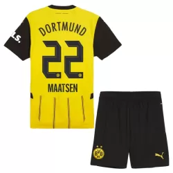 Günstige Borussia Dortmund Maatsen 22 Kindertrikot Heim 2024/25 Kurzarm Günstige Borussia Dortmund Maatsen 22 Kindertrikot Heim 2024/25 Kurzarm