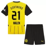 Günstige Borussia Dortmund Malen 21 Kindertrikot Heim 2024/25 Kurzarm