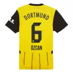 Günstige Borussia Dortmund Ozcan 6 Herrentrikot Heim 2024/25 Kurzarm