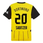 Günstige Borussia Dortmund Sabitzer 20 Herrentrikot Heim 2024/25 Kurzarm