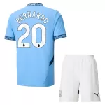 Günstige Manchester City Bernardo 20 Kindertrikot Heim 2024/25 Kurzarm