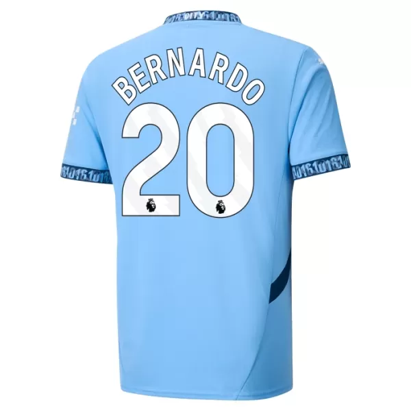Günstige Manchester City Bernardo 20 Kindertrikot Heim 2024/25 Kurzarm
