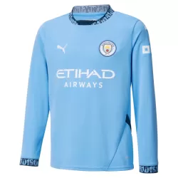 Günstige Manchester City De Bruyne 17 Herrentrikot Heim 2024/25 Langarm