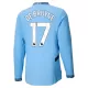 Günstige Manchester City De Bruyne 17 Herrentrikot Heim 2024/25 Langarm