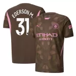 Günstige Manchester City Ederson 31 Torwart Herrentrikot Heim 2024/25 Kurzarm