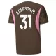Günstige Manchester City Ederson 31 Torwart Kindertrikot Heim 2024/25 Kurzarm
