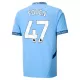 Günstige Manchester City Foden 47 Herrentrikot Heim 2024/25 Kurzarm