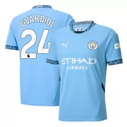 Günstige Manchester City Gvardiol 24 Herrentrikot Heim 2024/25 Kurzarm Günstige Manchester City Gvardiol 24 Herrentrikot Heim 2024/25 Kurzarm
