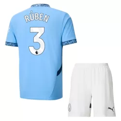 Günstige Manchester City Ruben 3 Kindertrikot Heim 2024/25 Kurzarm