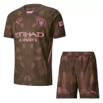 Günstige Manchester City Torwart Kindertrikot Heim 2024/25 Kurzarm