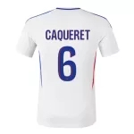 Günstige Olympique Lyon Maxence Caqueret 6 Herrentrikot Heim 2024/25 Kurzarm