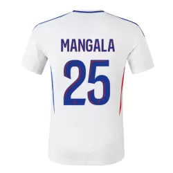 Günstige Olympique Lyon Orel Mangala 25 Herrentrikot Heim 2024/25 Kurzarm