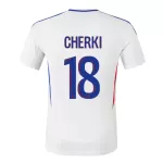 Günstige Olympique Lyon Rayan Cherki 18 Herrentrikot Heim 2024/25 Kurzarm