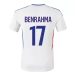 Günstige Olympique Lyon Said Benrahma 17 Herrentrikot Heim 2024/25 Kurzarm