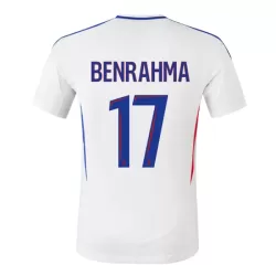 Günstige Olympique Lyon Said Benrahma 17 Herrentrikot Heim 2024/25 Kurzarm