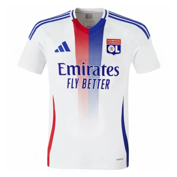 Günstige Olympique Lyon Said Benrahma 17 Herrentrikot Heim 2024/25 Kurzarm