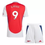 Günstige Arsenal G. Jesus 9 Kindertrikot Heim 2024/25 Kurzarm