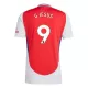Günstige Arsenal G. Jesus 9 Kindertrikot Heim 2024/25 Kurzarm