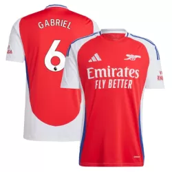 Günstige Arsenal Gabriel 6 Herrentrikot Heim 2024/25 Kurzarm Günstige Arsenal Gabriel 6 Herrentrikot Heim 2024/25 Kurzarm