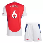 Günstige Arsenal Gabriel 6 Kindertrikot Heim 2024/25 Kurzarm