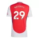Günstige Arsenal Havertz 29 Herrentrikot Heim 2024/25 Kurzarm