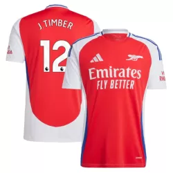 Günstige Arsenal J. Timber 12 Herrentrikot Heim 2024/25 Kurzarm