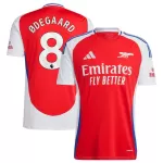 Günstige Arsenal Odegaard 8 Herrentrikot Heim 2024/25 Kurzarm