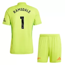 Günstige Arsenal Ramsdale 1 Torwart Kindertrikot Heim 2024/25 Kurzarm Günstige Arsenal Ramsdale 1 Torwart Kindertrikot Heim 2024/25 Kurzarm