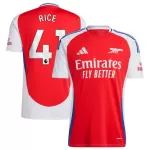 Günstige Arsenal Rice 41 Herrentrikot Heim 2024/25 Kurzarm