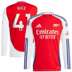 Günstige Arsenal Rice 41 Herrentrikot Heim 2024/25 Langarm Günstige Arsenal Rice 41 Herrentrikot Heim 2024/25 Langarm